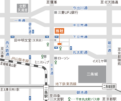 宮帯出版社 京都本社 地図