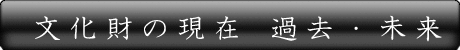 文化財の現在 過去・未来